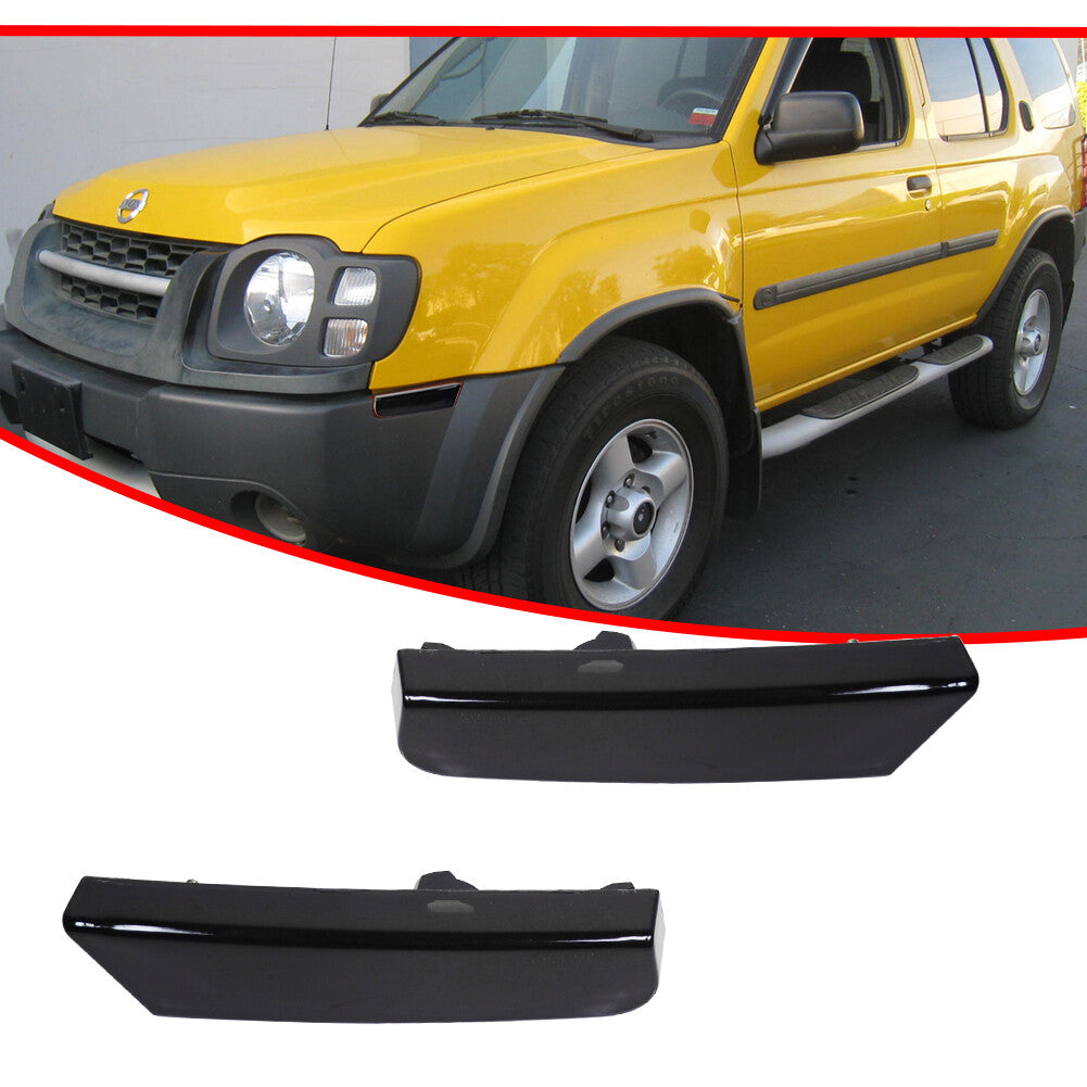 Smoke Black Front Side Marker Light Housing Kit for 2002, 2003, and 2004 for Nissan Xterra