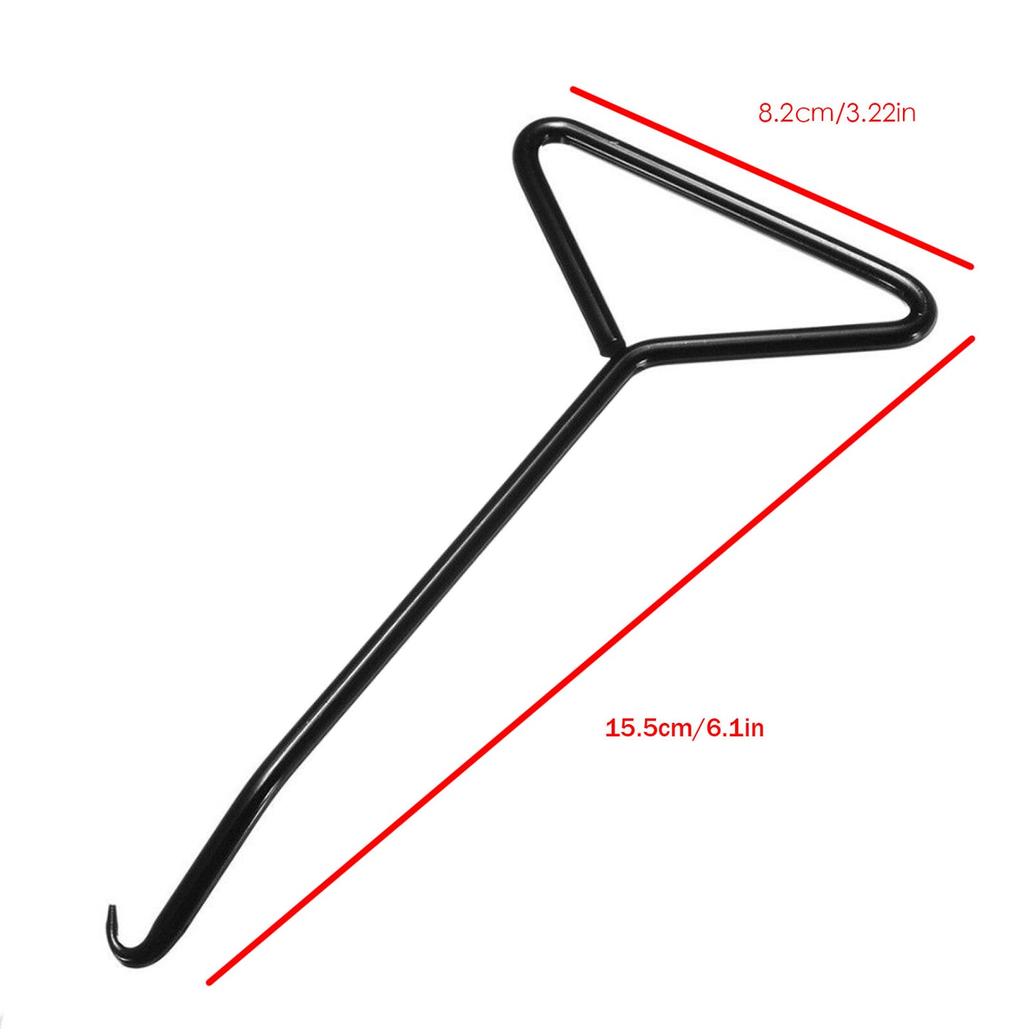 T-Handle Exhaust Stand Spring Hook Puller Iron Tools Motorcycle Kart Bike ATV