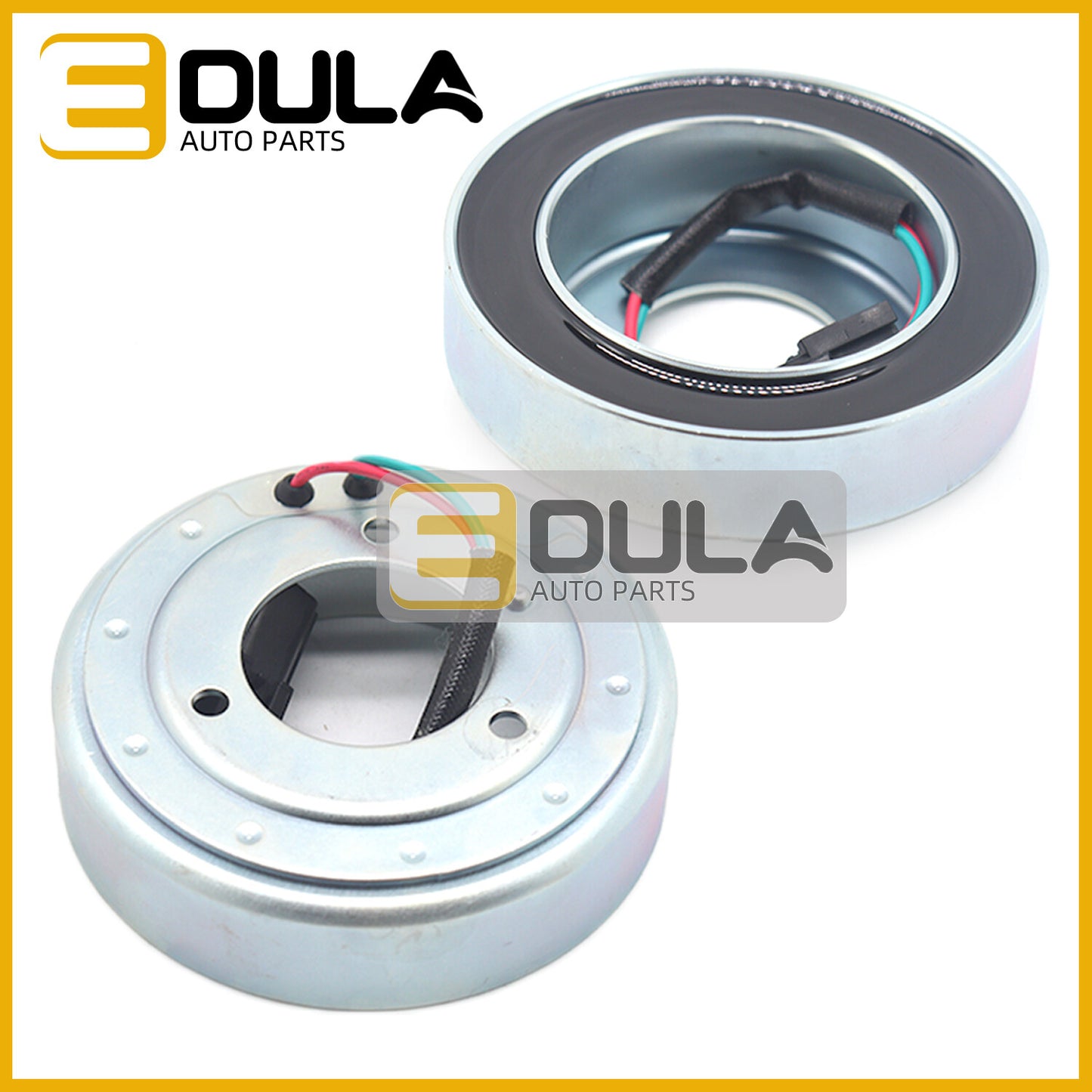 One-piece set of clutch coils for the air conditioning compressor of 2008-2015 for Nissan Rogue 2.5L 92600-JP11D vehicles.