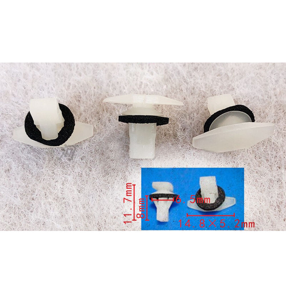 10 Car Door Seal Weather Strip Fastener Clips for Honda for Civic
