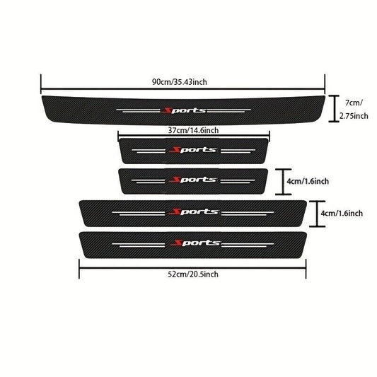 For 2024 for Holden Colorado Car Accessories Door Sill Protector Guard Plate Cover