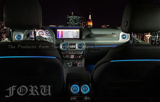 Car for Mercedes G-Class W463 Interior W464 G63 G550 G500Ambient Light LED Vents