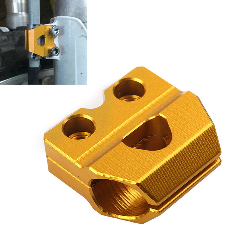 Bremsleitung Schlauchklemmenhalter f¨¹r for Suzuki RM85 RM125 RMZ250 RMX450Z DRZ400SM