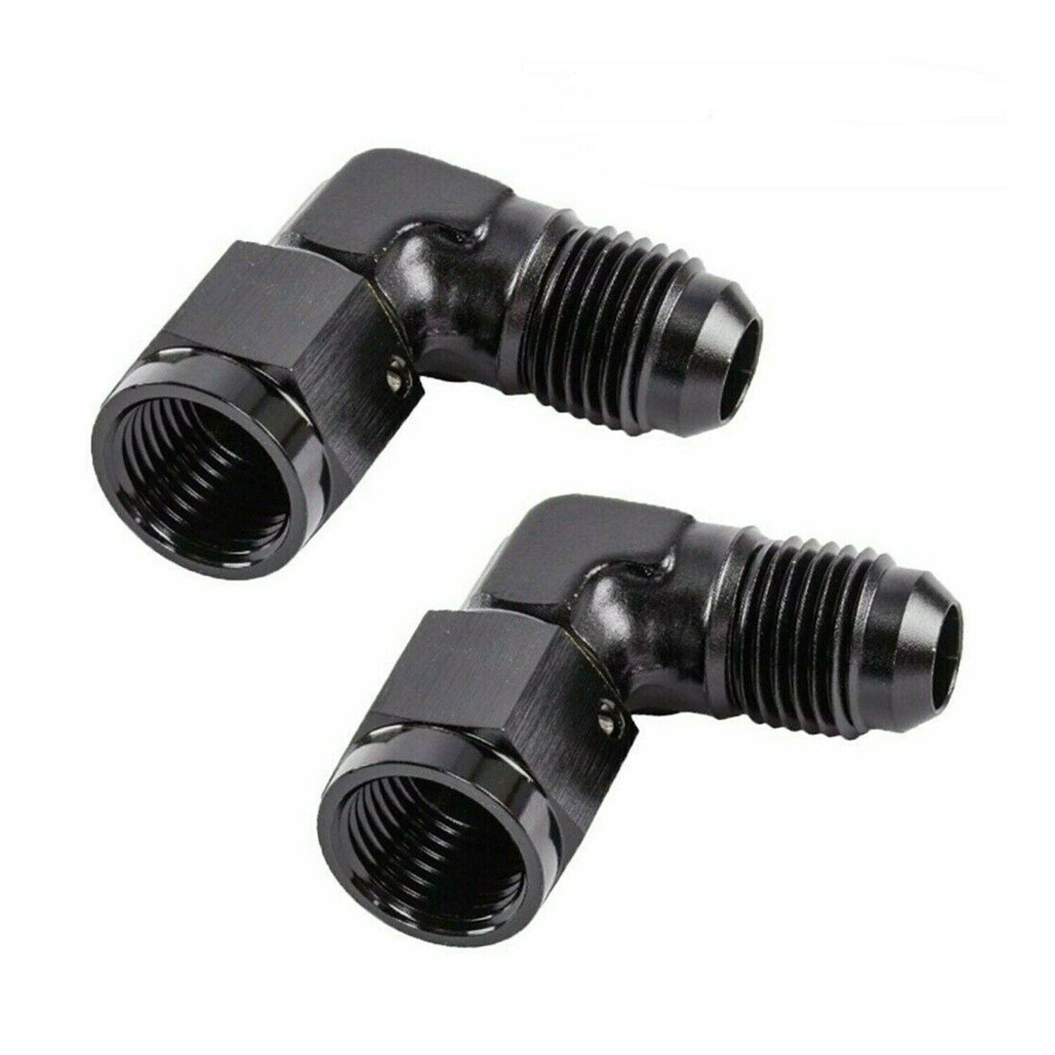 90¡ã Aluminum Car Fuel 6AN Bulkhead Swivel Flare Fitting Female to Male Adapter