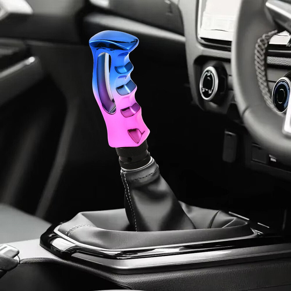 Color Knife Shape Universal Car Gear Stick Shifter Knob Gradient Shift Knob