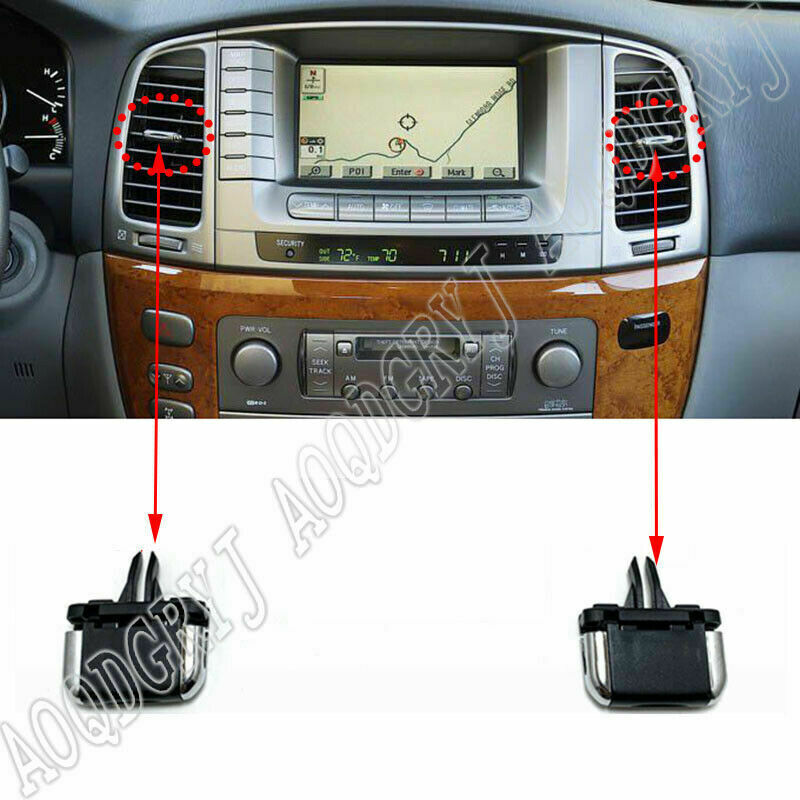 for LEXUS LX470 1998-2007 Console Air-Condition Vent Outlet Tab Clip Repair kit