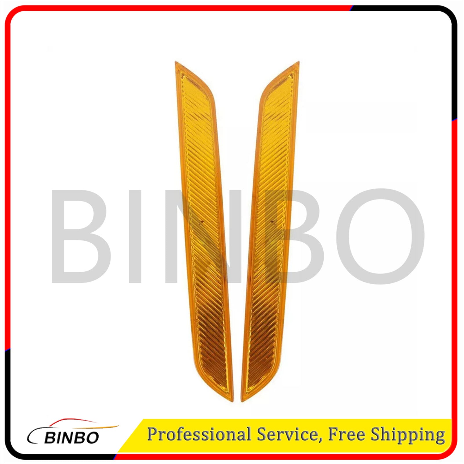 Amber Front Bumper Fender Side Marker Reflector Light For X6 E71 E72 07-2014