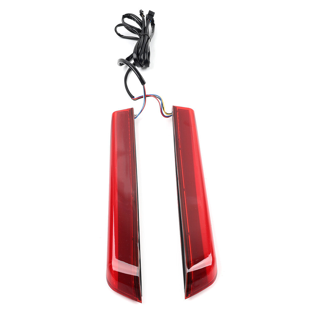 Red LED Saddlebag Side Marker Light Fit for Harley Touring Street Glide 14-23 16