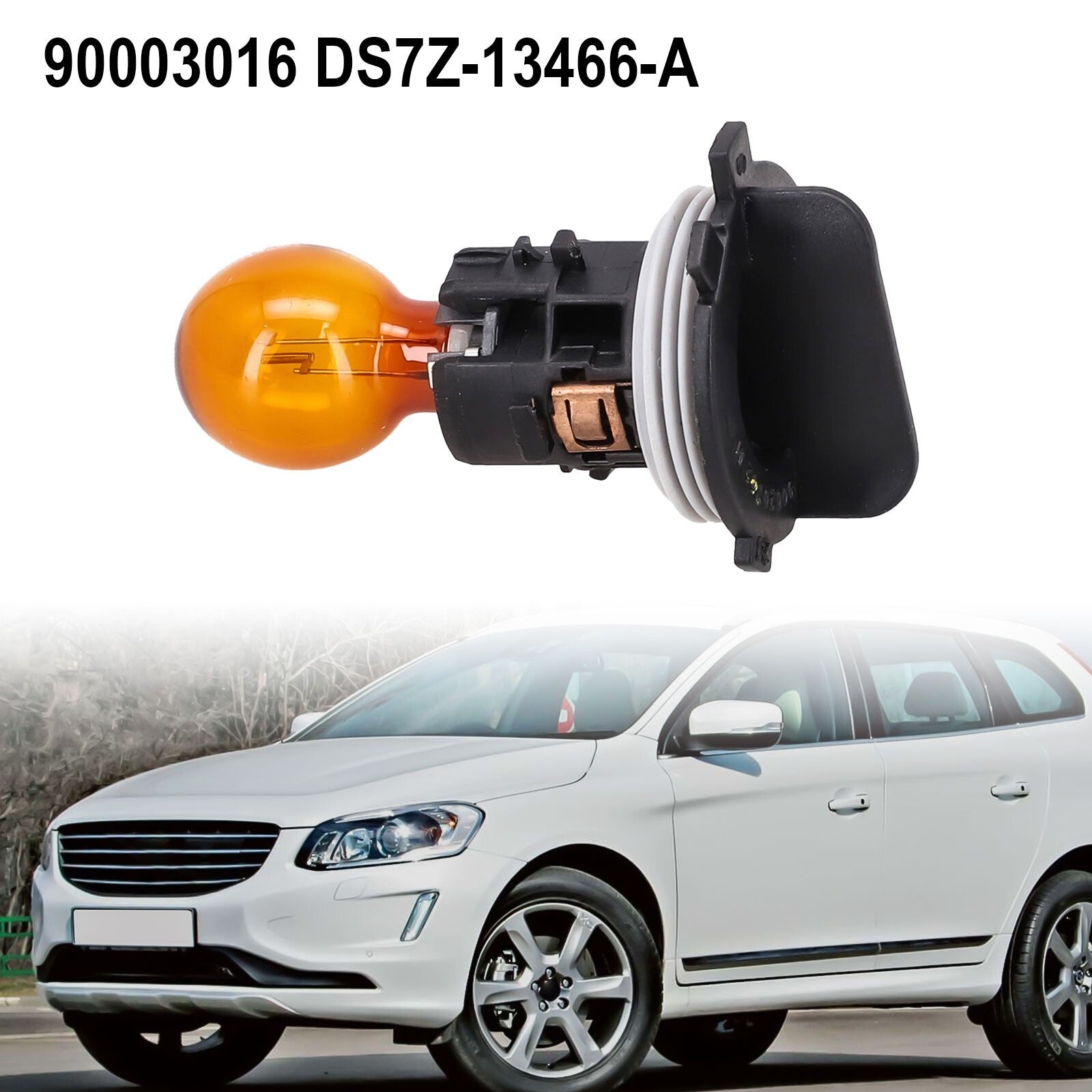 Long Lasting Corner Turn Signal Light Bulb Socket for Ford For Fusion 2013 2020