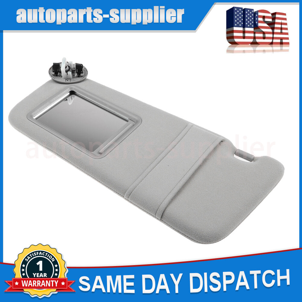 2007-2011 for Toyota for Camry , driver's side sun visor with sunroof and light gray color