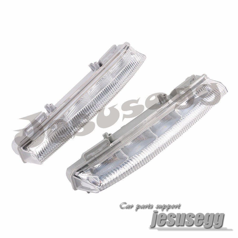 Pair LR Side Running Fog Light Lamp Fit for Benz W204 W212 C250 C280 C350 E350