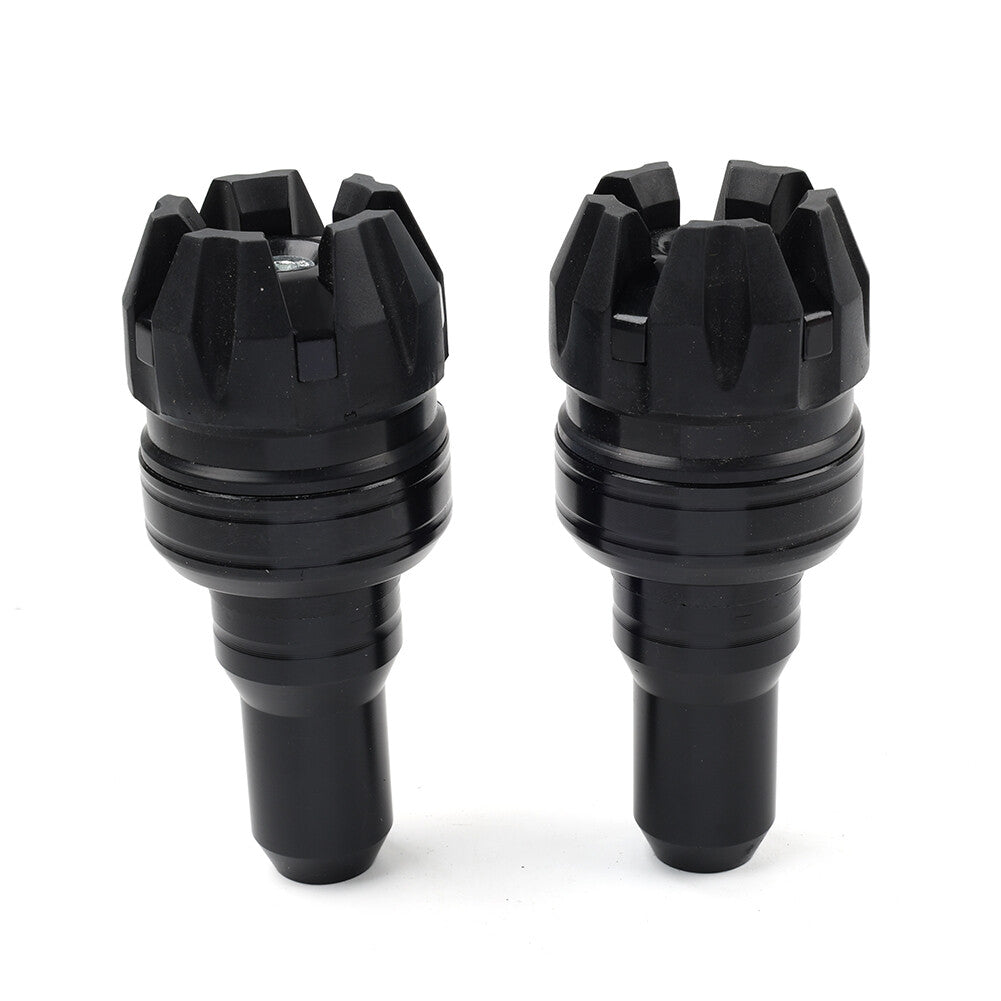 Black Motorcycle Exhaust Frame Slider Bolt Anti Crash Falling Protector