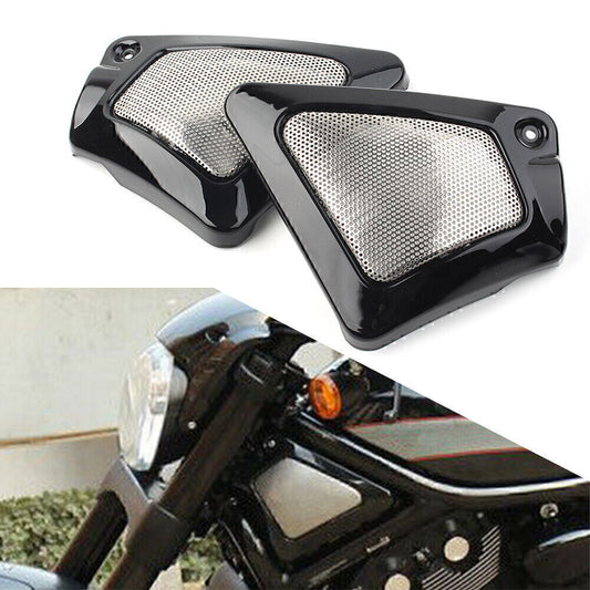 Black Frame Neck Side Cover Guard for Harley V-Rod VRSCD VRSCDX VRSCA VRSCB