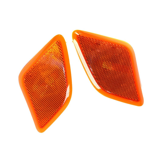 For S-Class S350 S450 S550 S63 AMG S65 AMG Pair Front Turn Signal Marker Light