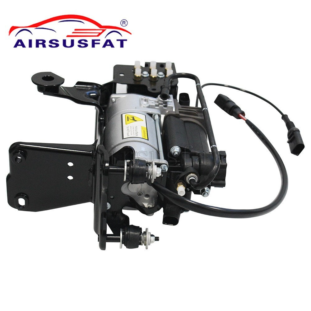 Air suspension compressor with valve for seat suitable for Audi A6, Allroad, Quattro, and C6 (06-11-)