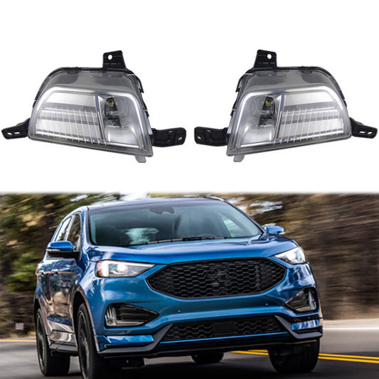 1 pair Front Bumper DRL Fog Lamp Driving Fog lights Left for Ford edge 2019 2020