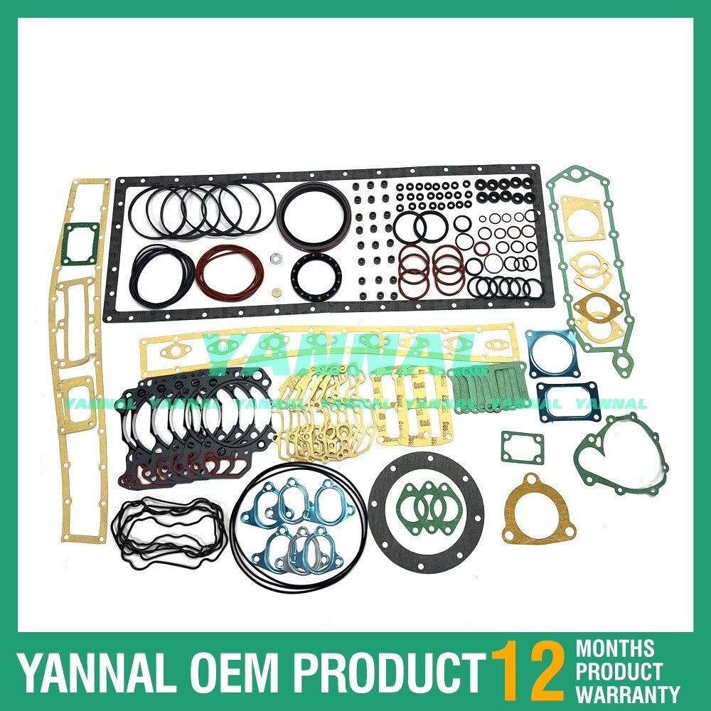 Complete gasket repair kit for Komatsu diesel engine 6D125 PC400-7