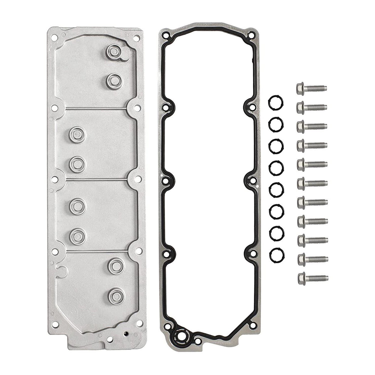 for Chevy GM 5.3L 6.0L 6.2L 1PC ON-AFM DOD Valley Cover With Gasket 12598832