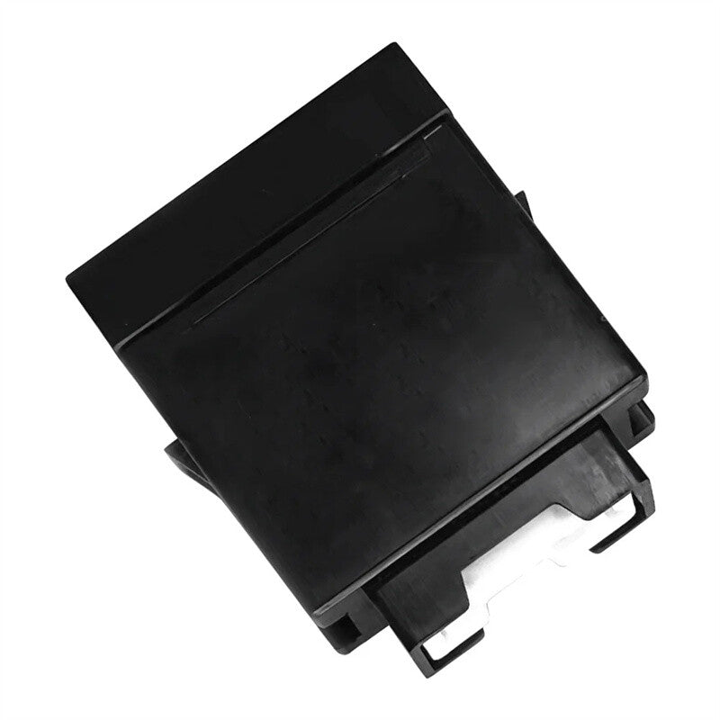 Black USB/iPod/AUX audio input port adapter jack for Hyundai for Elantra models 17, 18, 19, and 20.