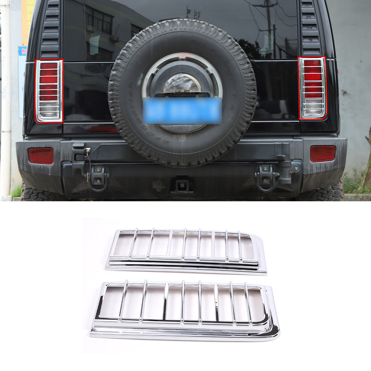 Black electronic parking brake button protective cover frame for Toyota Tundr¨¡ Sequoi¨¡ 2022-23