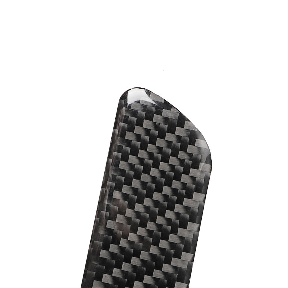 Carbon fiber entry strip decorative trim for Audi A6 A7 2012-2018