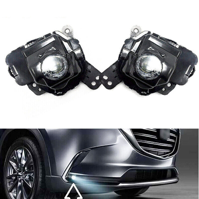 One pair of fog lights suitable for Mazda CX3 (2016/2017), CX4, Atenza (2017/2018), CX9 (2017/2018) - LHRH
