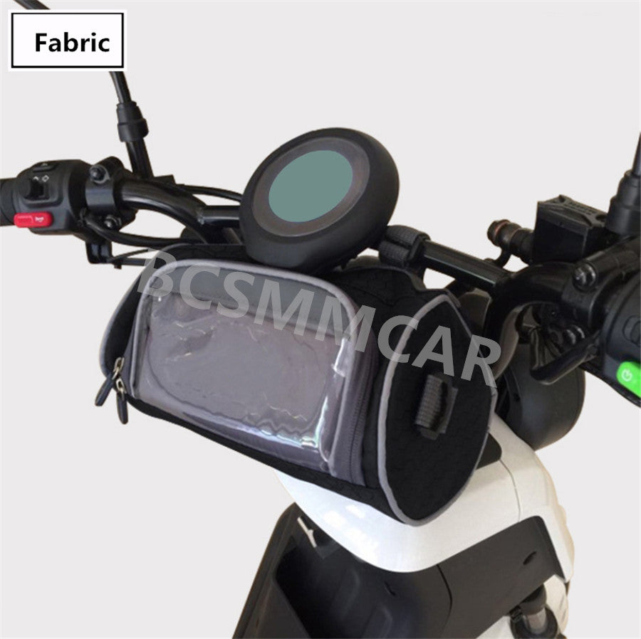 Motorcycle Bicycle Bag Front Handlebar Rainproof Saddle Shoulder Storage Bag