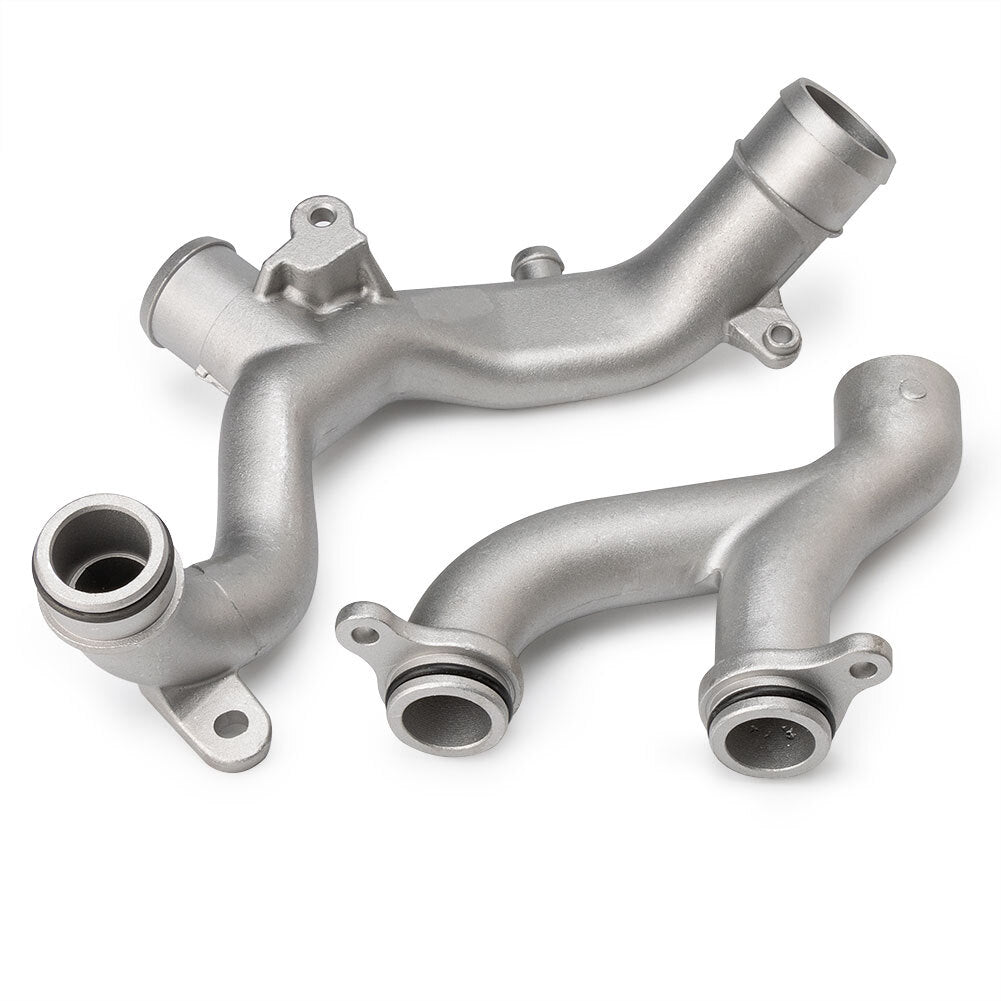 Metal Coolant Pipe Kit LR092992+LR090630 for Jaguar XF for Land Rover V6 V8 Engine