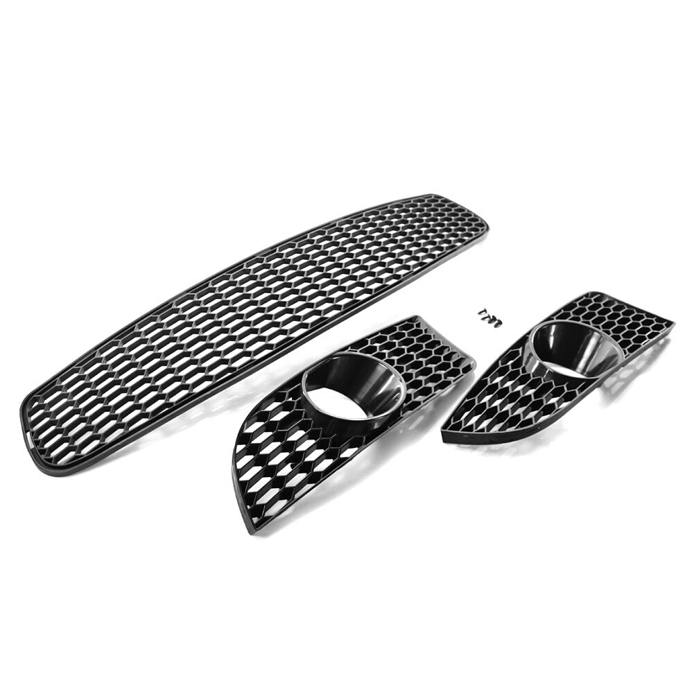 Front Bumper LowerGrille SetFor for BMW 3 Series E90 E92 E93 M3 Style 2009-2011