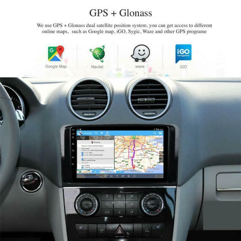 9Android 9.1 Car Stereo Radio GPS Multimedia Player for Mercedes-Benz X164 W164