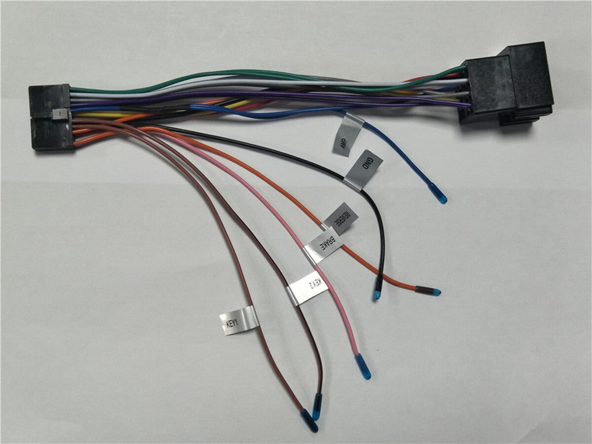 20 PIN Car Stereo Radio DVD Android IOS Wiring Harness Connector Adapter Cable
