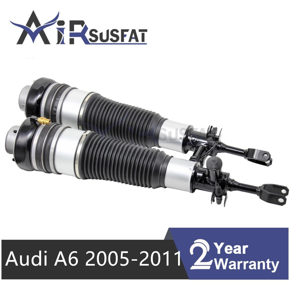 Pair Front Air Suspension Shock Struts for Audi A6 Allroad S6 4F C6 Avant 05-11