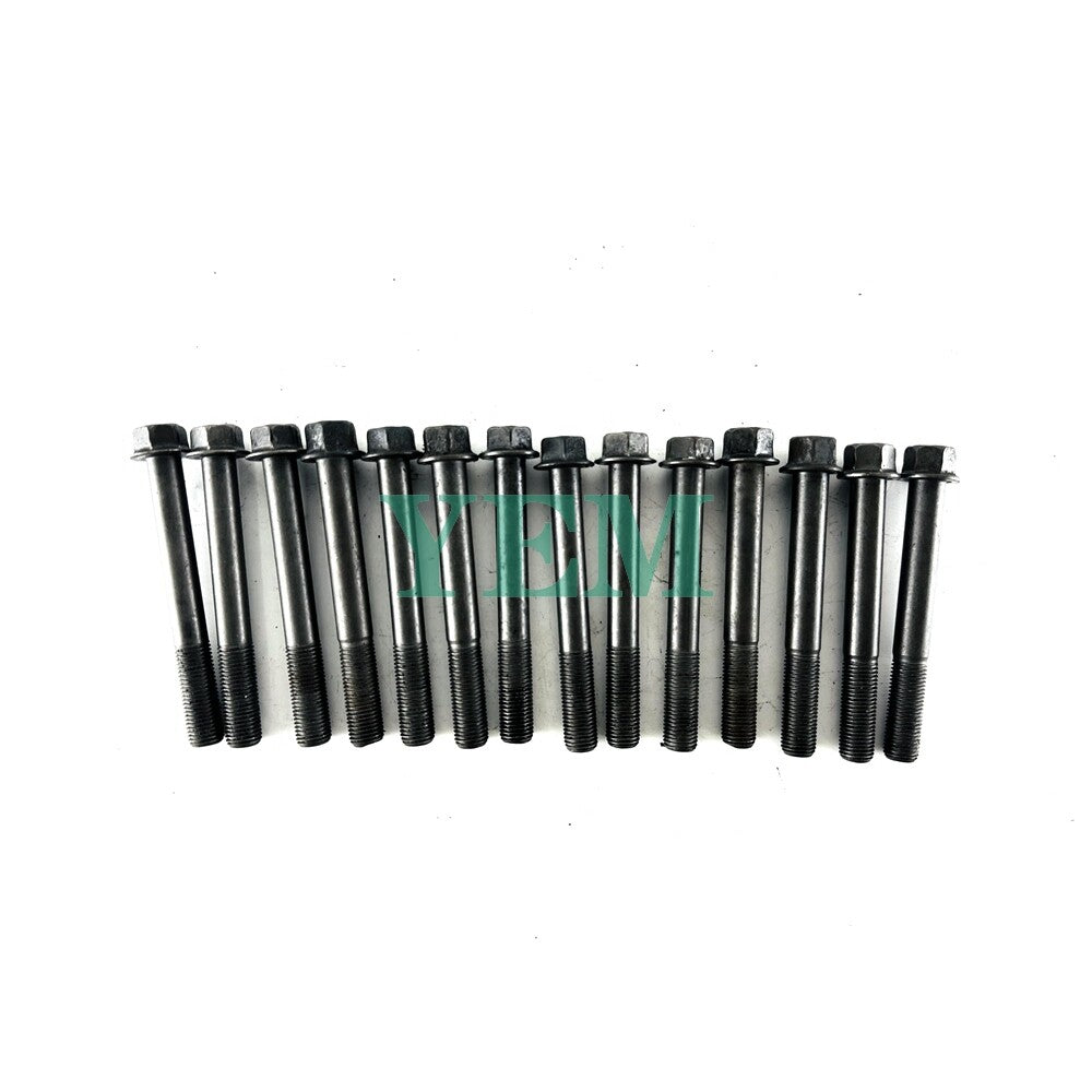 1 Set Engine Head Bolt 14pcs For Yanmar 3TNV70 Engine 3TNV70 Cylinder Head Bolt