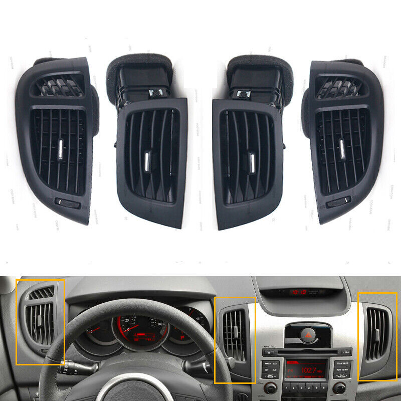 1 Set for Kia Forte Cerato Koup 2010-2013 Front Dash Board Air Conditioner Vents