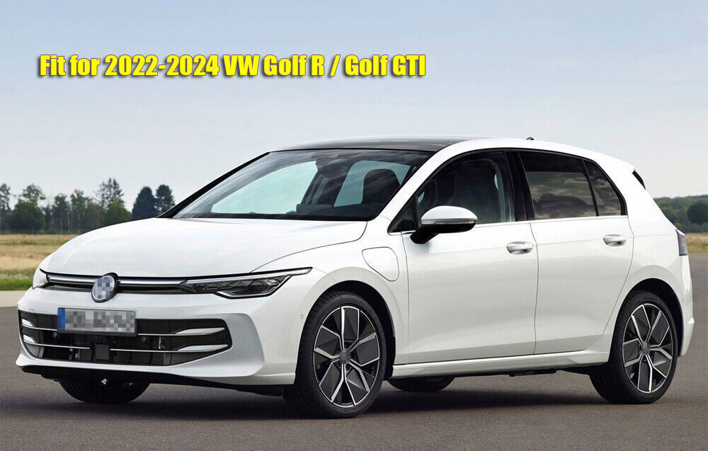 4X Window Deflector Visors Rain Guards Vent Shade for 22-2024 for VW for Golf R for Golf GTI