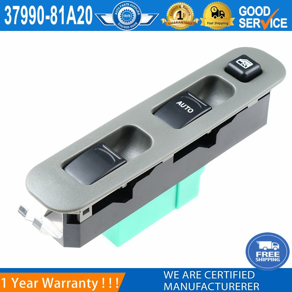 37990-81A20 Main Window Control Switch for Suzuki for Jimny FJ 1.3 16V (1998-2015)