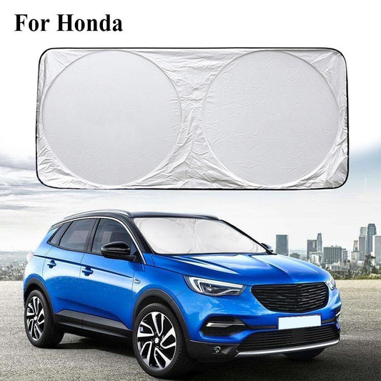 for HONDA Car Windshield Sun Shade Foldable Screen Heat UV Block Visor Cover