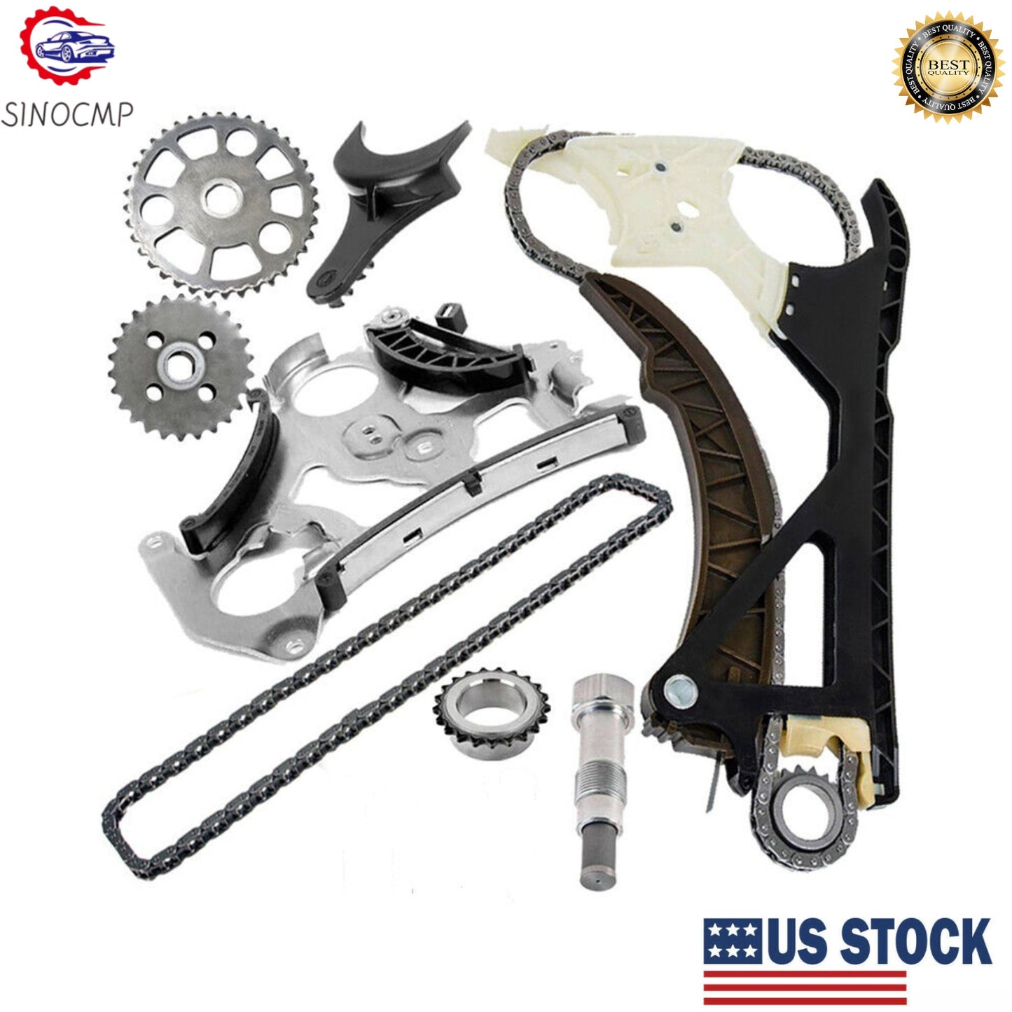 Timing Chain Kit Oil Pump Gear for BMW M3 N51 N52 N55 335i 435i M2 S55 3.0L US