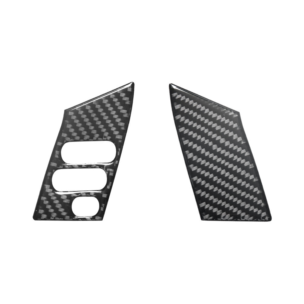 Carbon Fiber Steering Wheel Button Cover Trim for LEXUS RX330 RX350 04-09 Type B