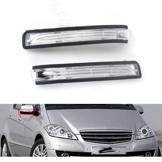 Pair Side Mirror Turn Signal Light for Mercedes-Benz W169 A160 A180 A200 W245