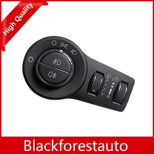 Black Front Headlamp Switch Fits 2014-17 for Jeep Cherokee Replacement 68159551AB
