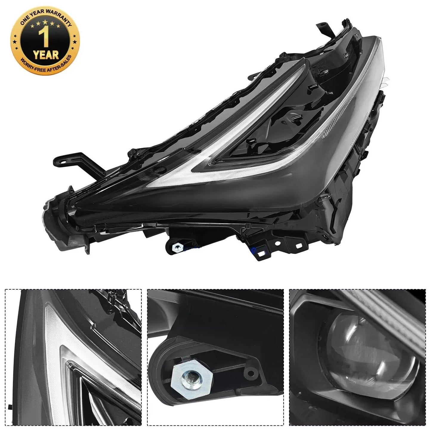 For 2023 24 2025 for Toyota Prius Full LED Headlight Assembly Passenger 81140-47A60