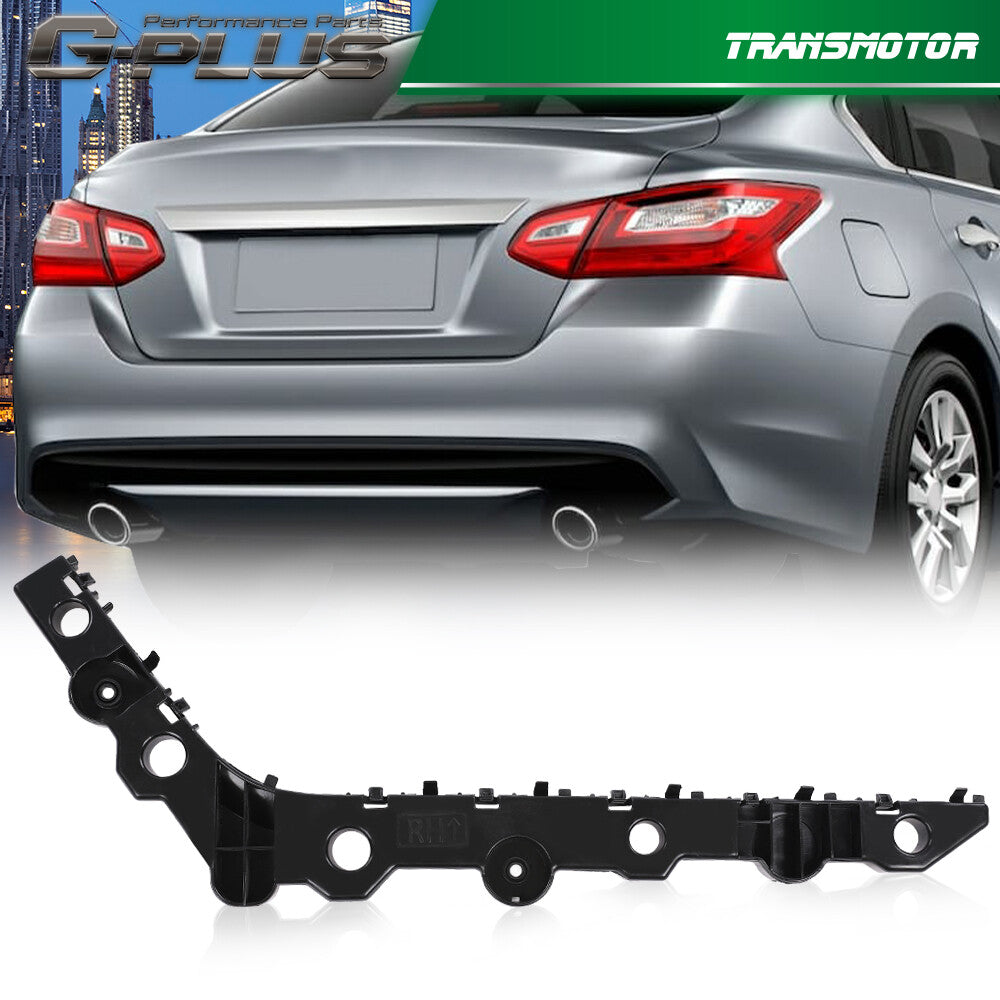 Suitable for 2016-2018 for Nissan Altima rear bumper bracket, right passenger side, black.