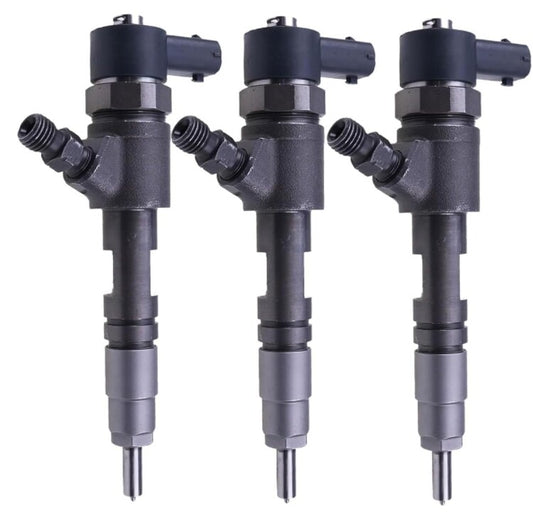 3PCS Fuel Injectors 0445110775 for Kubota Loader R430 R430CA D1803 V2403 V3800