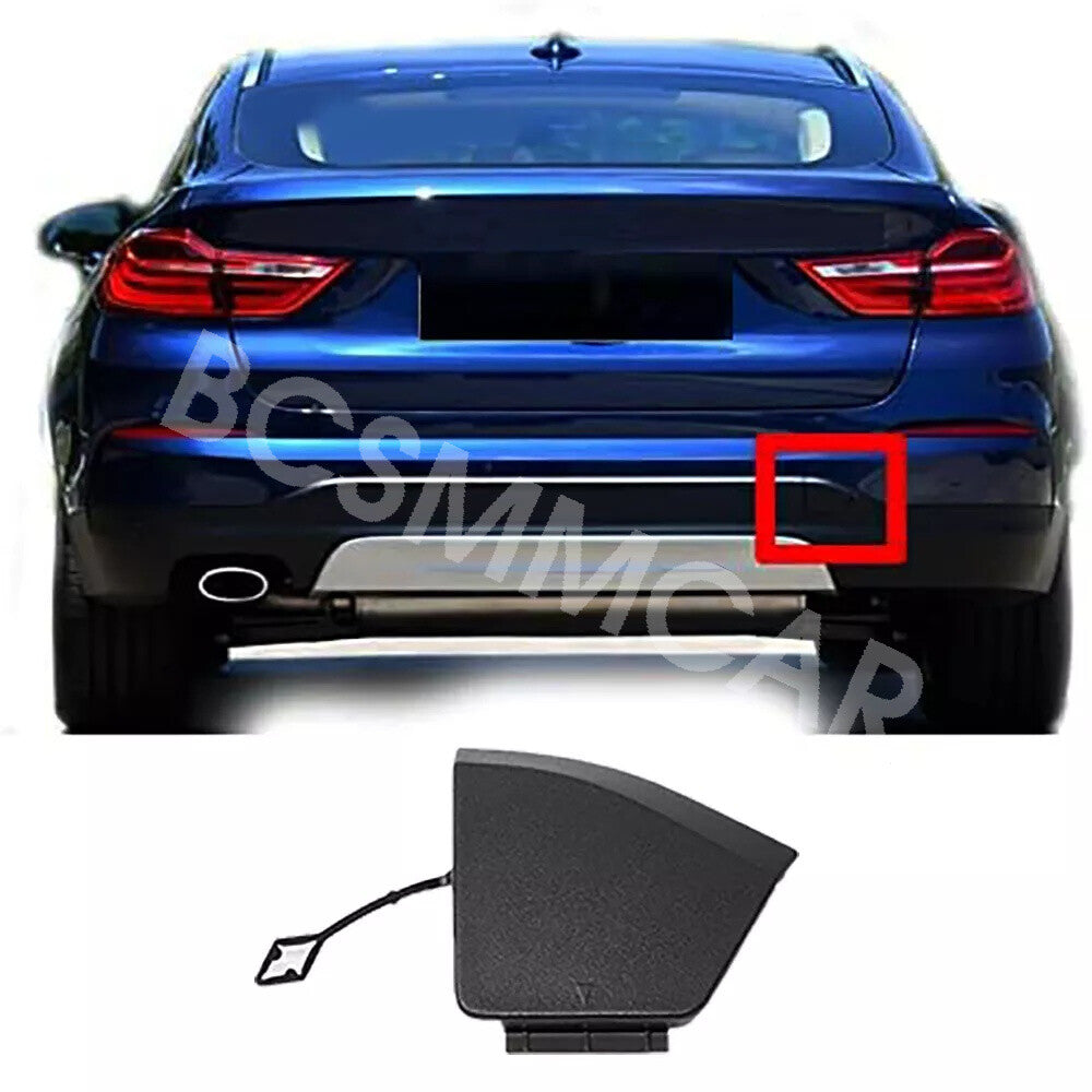 Fit For 2015-2018 for BMW F26 X4 Rear Bumper Tow Hook Cover Cap Tool 51117338474