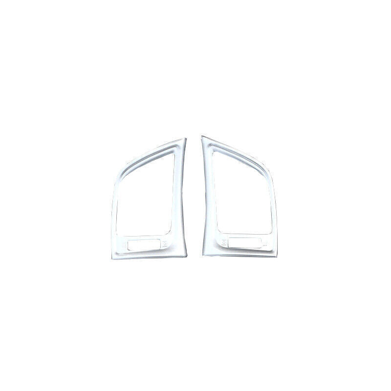 LR AC Air Outlet Vent Cover Trim for Nissan Sentra Sylphy 2013-19 Matte Silver
