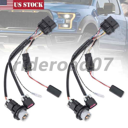 Projector Headlights Conversion Wire Harness For 13-18 for Dodge for Ram 1500 2500 3500