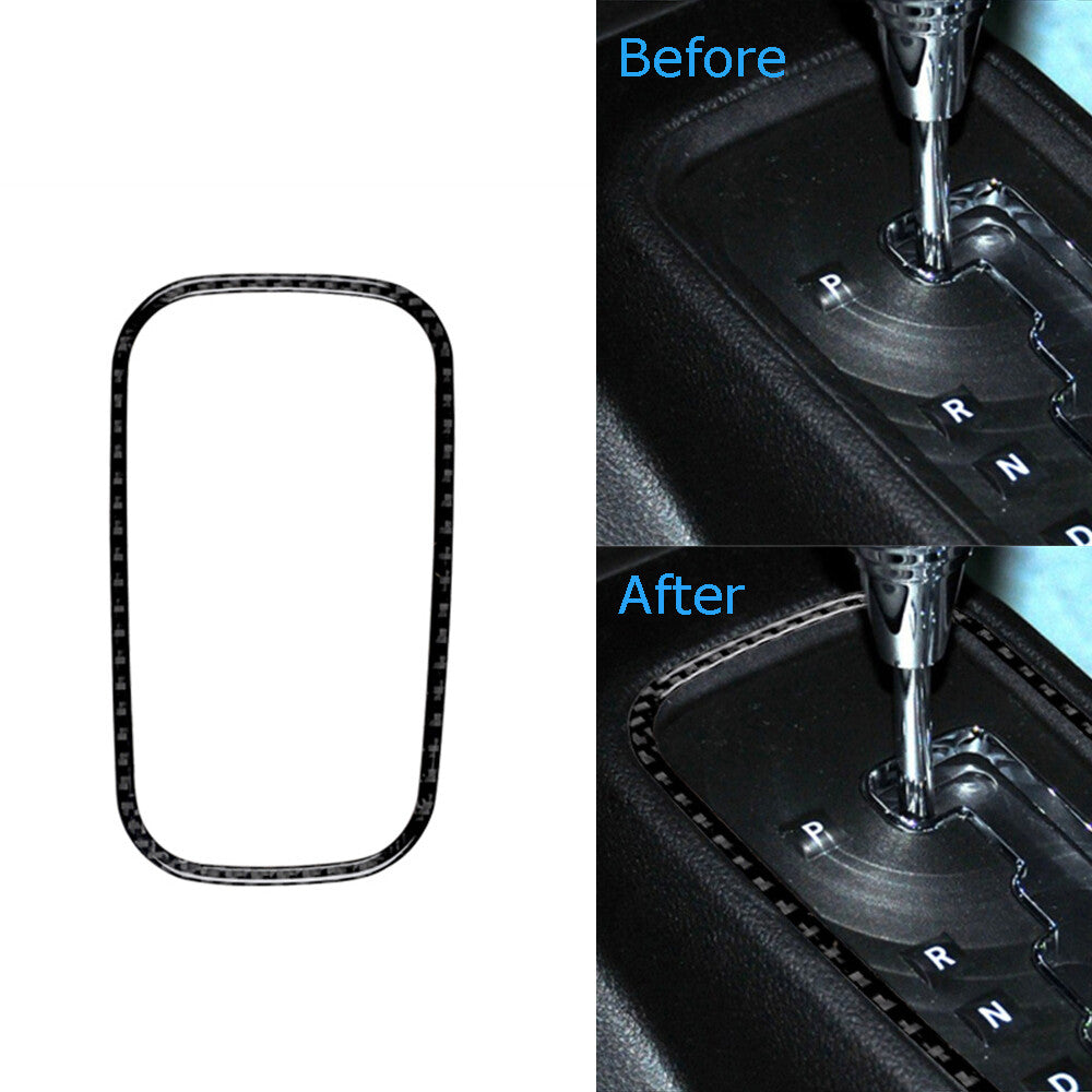 Carbon Fiber Automatic Transmission Surround Cover for Jeep for Wrangler JK 2011-17