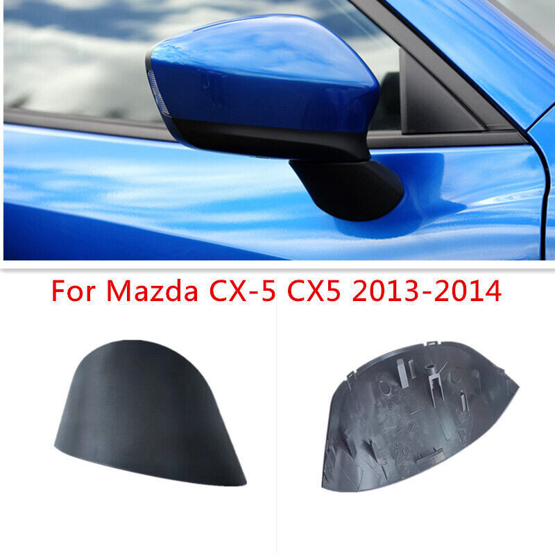 Right Side ABS Black Rearview Mirror Base Cover Fit for Mazda CX-5/CX5 2013-2014