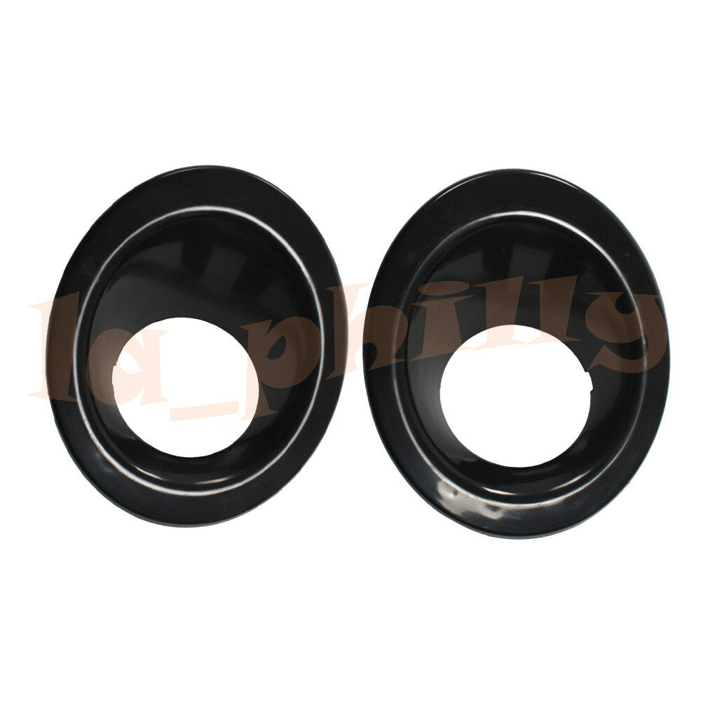 1Pair Front Fog Lamp Light Bezel Unpainted Left Right for Land Rover LR2 08-13